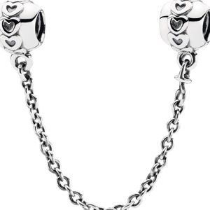 Authentic Pandora Hearts Safety Chain